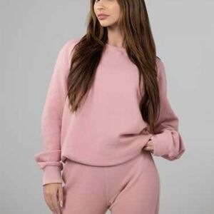 Comfrt 3X Pink Thermal Top and Joggers Set